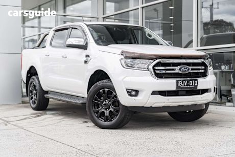 White 2020 Ford Ranger Double Cab Pick Up Xlt 2.0 (4X4)