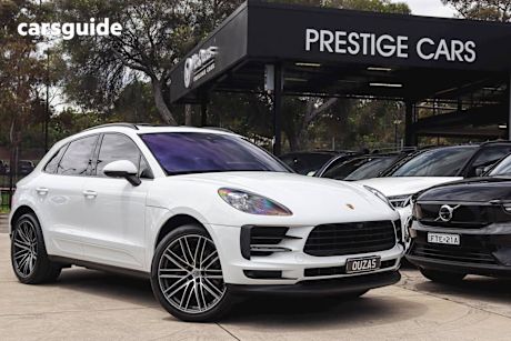 White 2019 Porsche Macan Wagon S