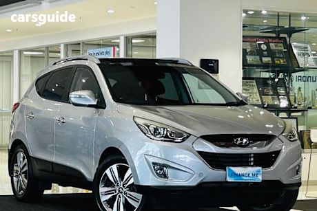 Silver 2014 Hyundai IX35 Wagon Highlander (Awd)