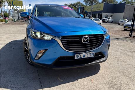 Blue 2015 Mazda CX-3 Wagon S Touring (Fwd)