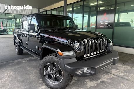 Black 2023 Jeep Gladiator Dual Cab Utility Rubicon (4X4)
