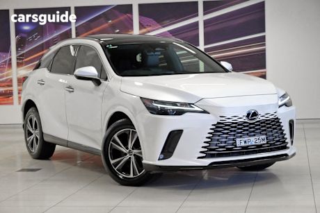 White 2023 Lexus RX350H Wagon Luxury 2Wd Hybrid