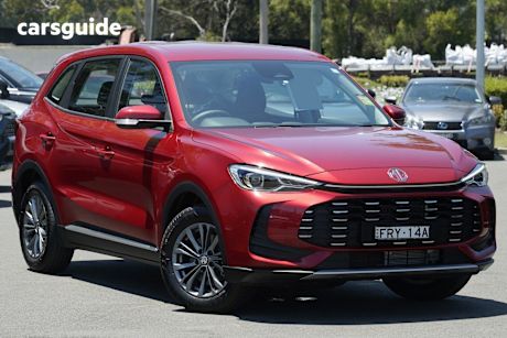 Red 2025 MG ZS Wagon Excite