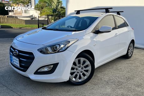 White 2016 Hyundai I30 Hatchback Active