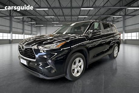 Black 2023 Toyota Kluger Wagon Gx 2Wd