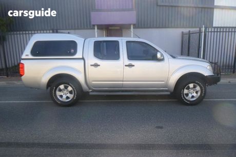 Silver 2007 Nissan Navara Dual Cab Pick-up St-X