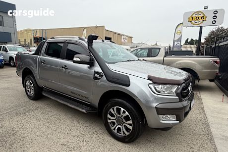 Silver 2016 Ford Ranger Dual Cab Pick-up Wildtrak 3.2 (4X4)