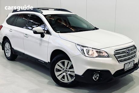 White 2016 Subaru Outback Wagon 2.0D