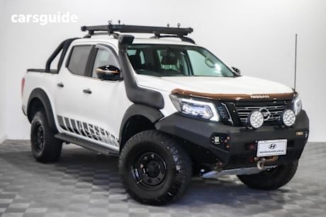 White 2019 Nissan Navara Dual Cab Pick-up N-Trek Special Edition (4X4)