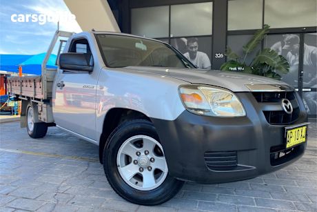 Silver 2007 Mazda BT-50 Cab Chassis B2500 Dx