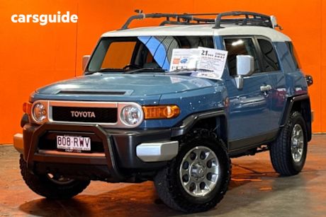 Blue 2011 Toyota FJ Cruiser Wagon