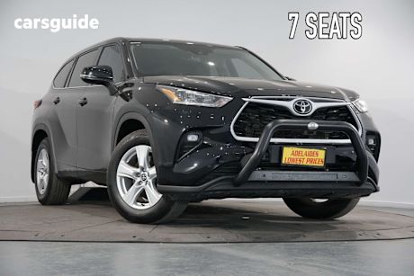 Black 2022 Toyota Kluger Wagon Gx Awd