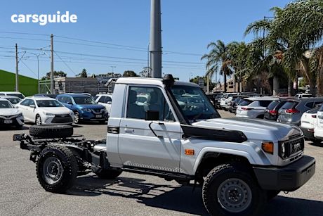 Silver 2024 Toyota Landcruiser Cab Chassis Lc79 Workmate