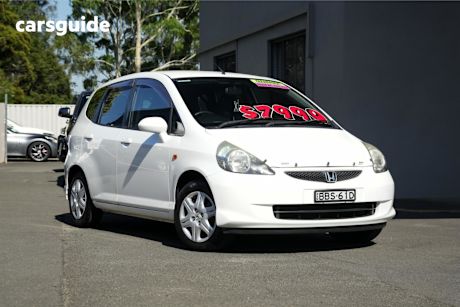 White 2007 Honda Jazz Hatchback Gli