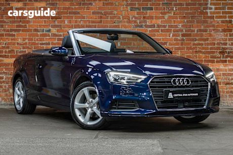 Blue 2017 Audi A3 Cabriolet 1.4 Tfsi S Tronic Cod