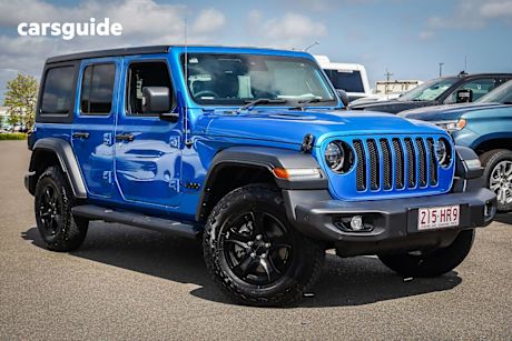 Blue 2023 Jeep Wrangler Unlimited Hardtop Night Eagle (4X4)