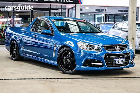 Blue 2013 Holden UTE Utility Ss
