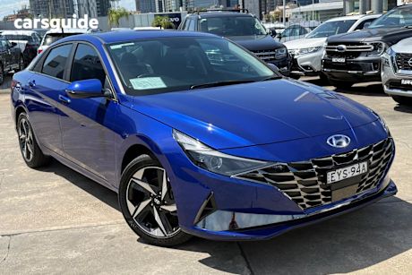Blue 2023 Hyundai I30 Sedan Active