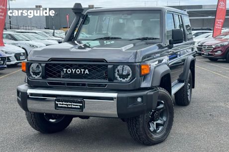 Grey 2023 Toyota Landcruiser Wagon Lc76 Gxl + Diff Locks