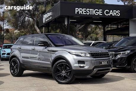 Grey 2011 Land Rover Range Rover Evoque SUV SI4 PURE 4X4
