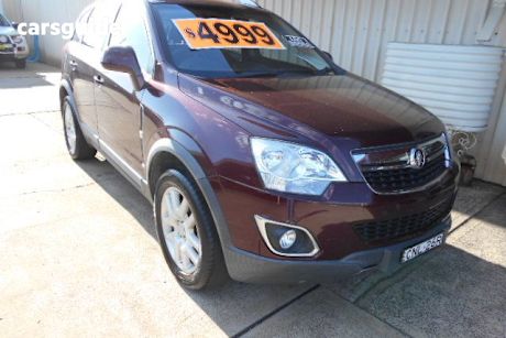 Burgundy 2013 Holden Captiva Wagon 5 (Fwd)