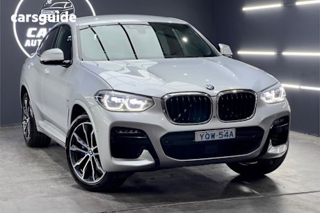 Silver 2019 BMW X4 Coupe Xdrive 30I M Sport