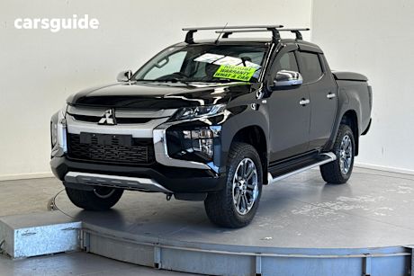 Black 2020 Mitsubishi Triton Double Cab Pick Up Glx-R (4X4)
