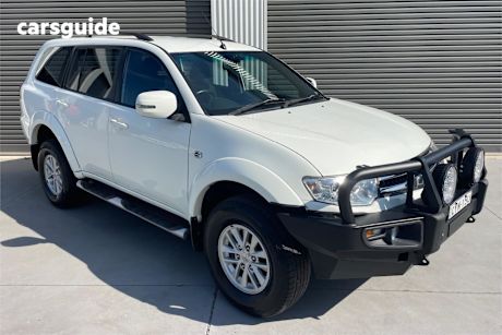 White 2015 Mitsubishi Challenger Wagon Ls (5 Seat) (4X4)