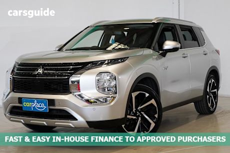 Silver 2023 Mitsubishi Outlander Wagon Phev Aspire 5 Seat (Awd)