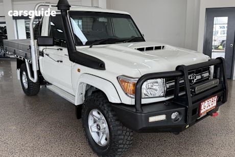 White 2022 Toyota Landcruiser Cab Chassis Lc79 Gxl