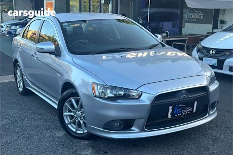 Silver 2007 Mitsubishi Lancer Sedan Es