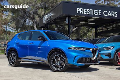 Blue 2024 Alfa Romeo Tonale Wagon Ti Mhev