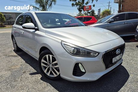 Silver 2017 Hyundai I30 Hatchback Active