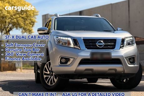 Silver 2018 Nissan Navara Dual Cab Pick-up St-X (4X2)