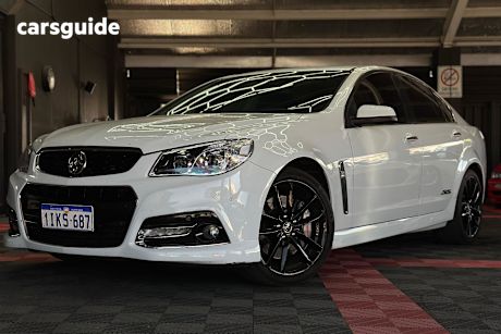 White 2014 Holden Commodore Sedan Ss-V Collingwood Edition