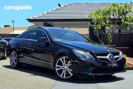 Black 2013 Mercedes-Benz E250 Coupe