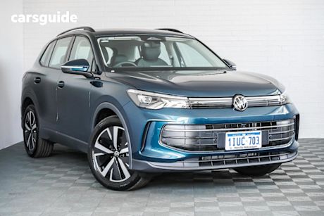 Blue 2025 Volkswagen Tiguan Wagon 110Tsi Life