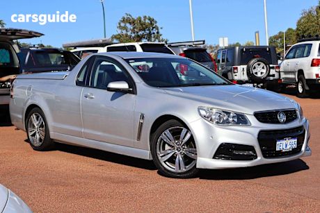 Silver 2014 Holden UTE Utility Sv6