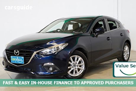 Blue 2016 Mazda 3 Hatchback Maxx