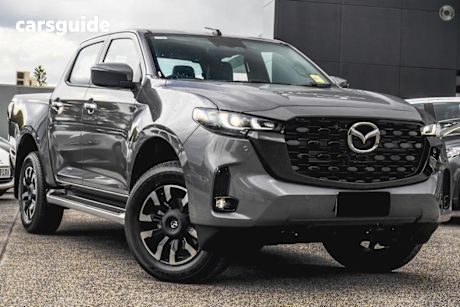 Grey 2025 Mazda BT-50 Dual Cab Pick-up Gt (4X4)