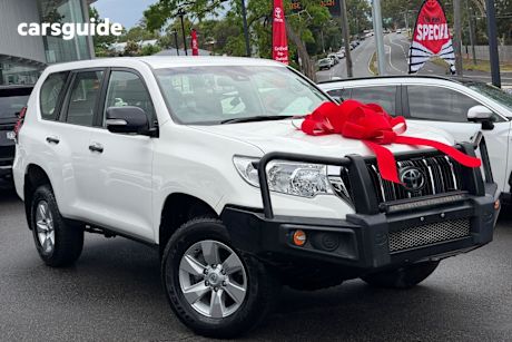 White 2021 Toyota Landcruiser Prado Wagon Gx