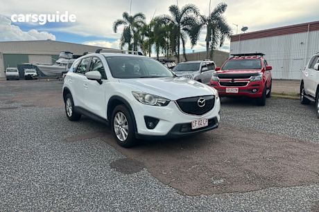 White 2013 Mazda CX-5 Wagon Maxx Sport (4X4)