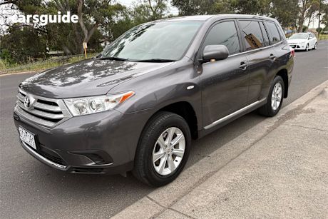 Grey 2011 Toyota Kluger Wagon Kx-R (4X4) 7 Seat