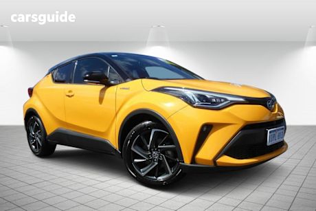 Yellow 2022 Toyota C-HR Wagon Koba (2Wd) Hybrid