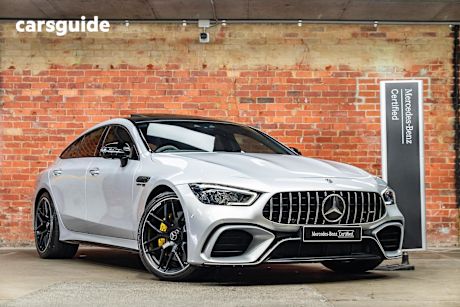 Silver 2019 Mercedes-Benz GT Coupe 63 S 4WD