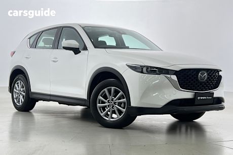 White 2022 Mazda CX-5 Wagon Maxx Sport (Fwd)