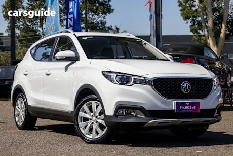 White 2024 MG ZS Wagon Excite