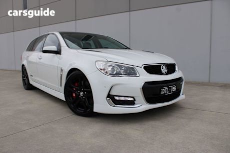 White 2016 Holden Commodore Sportswagon Ss-V Redline