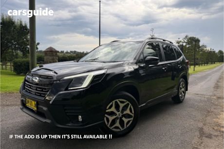 Black 2024 Subaru Forester Wagon 2.5I (Awd)