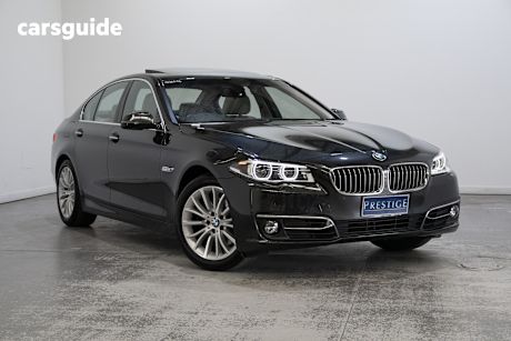 Grey 2014 BMW 520D Sedan Luxury Line